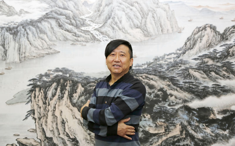 山水画家·王健