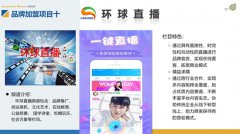 飞驰环球集团创业平台品牌加盟项目：环球直播